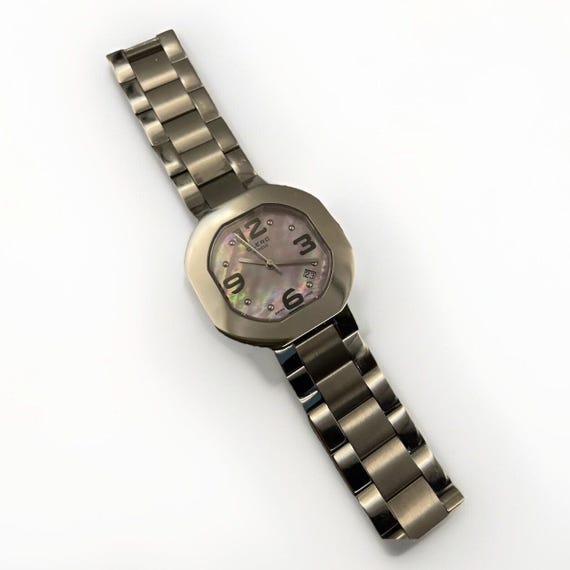 Clerc  C-One Swiss Geneve Octagon Pink Mother of … - image 1