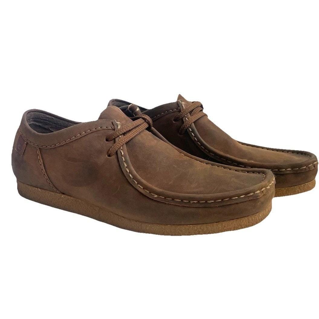 Clarks Original Wallaby Mens 7.5M Brown Leather Casual Shoes Clarks Men main image 2