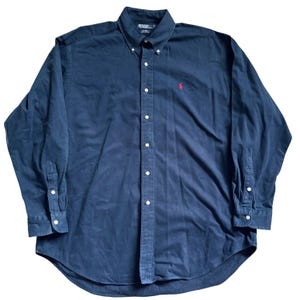 90s Ralph Lauren Big Shirt - Etsy