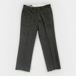 パンツ 90s-00s POLO by Ralph Lauren wool slacks Vintage 90s Lauren RALPH LAUREN Pants Trousers Wool Green
