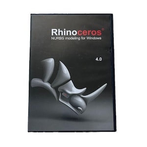 Rhinoceros 4.0 Educational NURBS Modeling Windows PC Software CD Robert McNeel