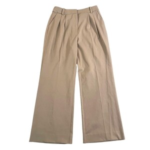 Favorite Daughter The Favorite Pant Sz 12 Pleated Wide Relax Fit High Rise Beige image 6