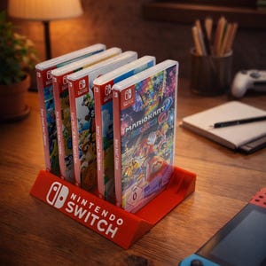 Supporto per giochi Nintendo Switch / Supporto per giochi / Spazio per 12 giochi Nintendo Switch