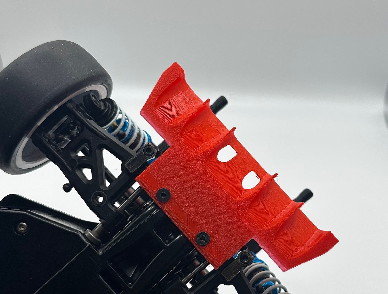Tto2 R Rear Upper Hubs Rear Diffuser V2 for the Tamiya TT02, TT-02, TT02S, TT02R in Two Sizes ...