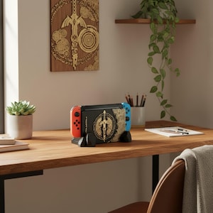 Nintendo Switch 1 und 2 Dock Cover Zelda: Tears of the Kingdom Edition kompartibel mit der Nintendo Switch (Standard, OLED & Switch 2)