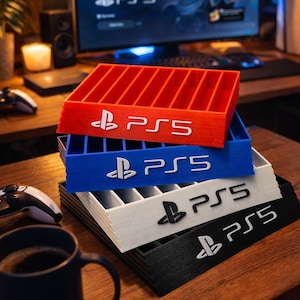 Playstation 5 PS5 Spielehalterung Gamestand Spielhülle Halterung Mount