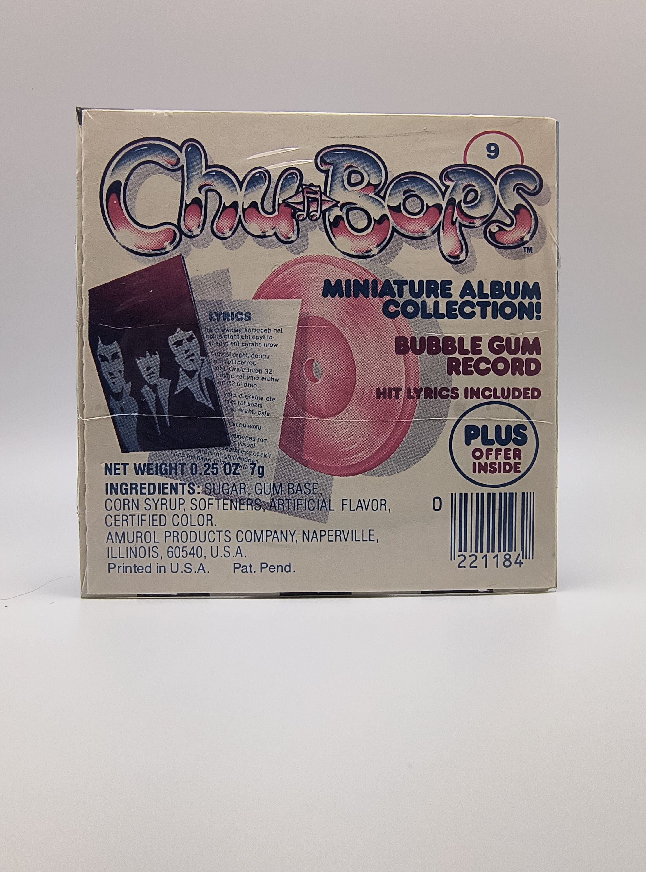 Parallel Lines Blondie Bubble Gum Record Chu Bops Rare Etsy