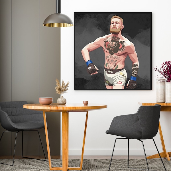 Conor McGregor Digital Art | Conor McGregor PNG | PNG Digital Download | Conor McGregor Poster | Conor McGregor Art | Mixed Martial Arts MMA