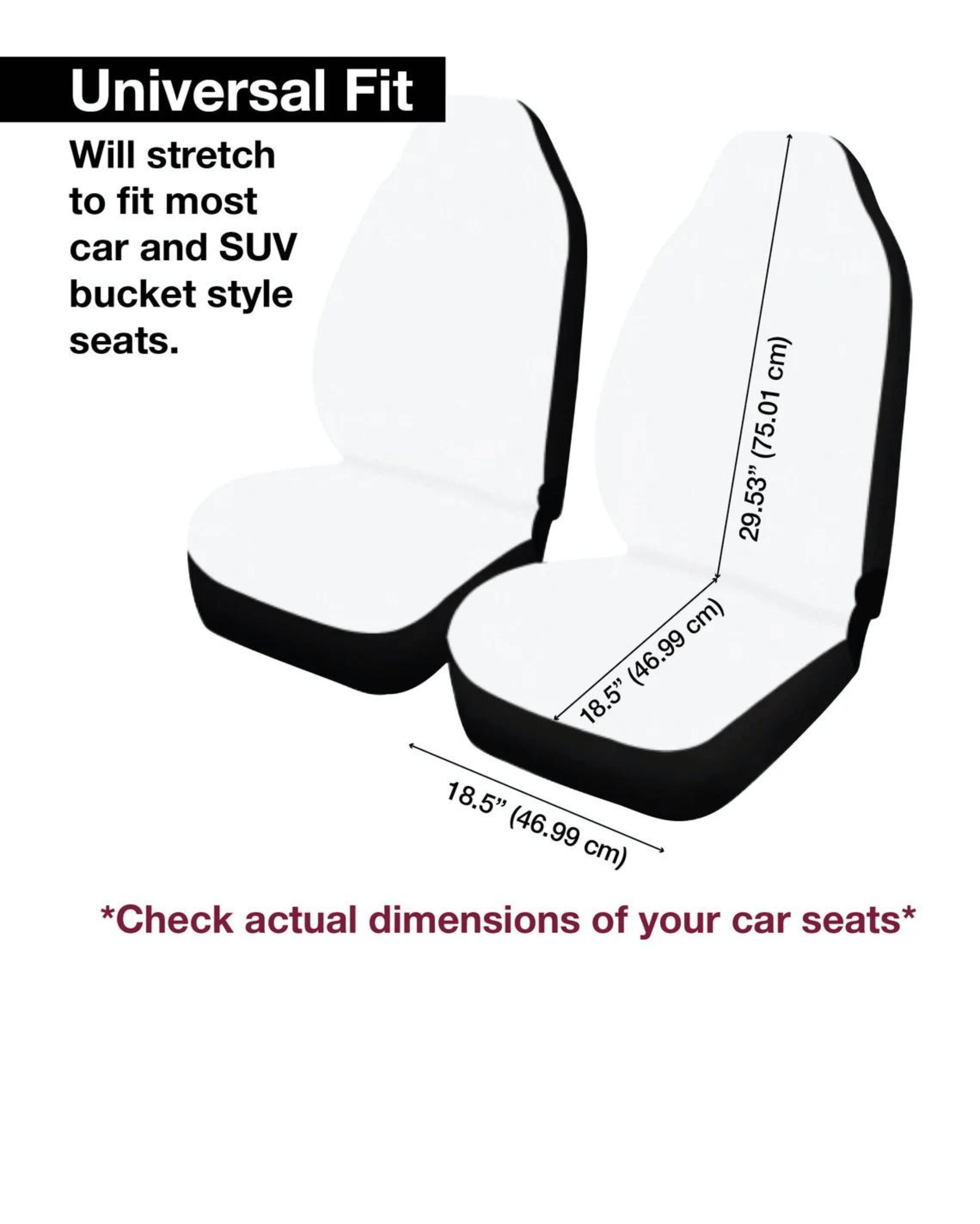 Cottagecore,aesthetic,floral Pattern,car Seat Covers Pair, 2 Front Seat