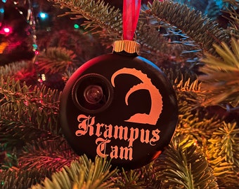 Krampus Cam, Christmas Ornament, Handmade Ornament, Krampus,