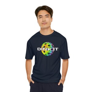 Pickleball performance t-shirt, Pickleball shirt, Pickleball moisture-wicking tee, Pickleball sportswear