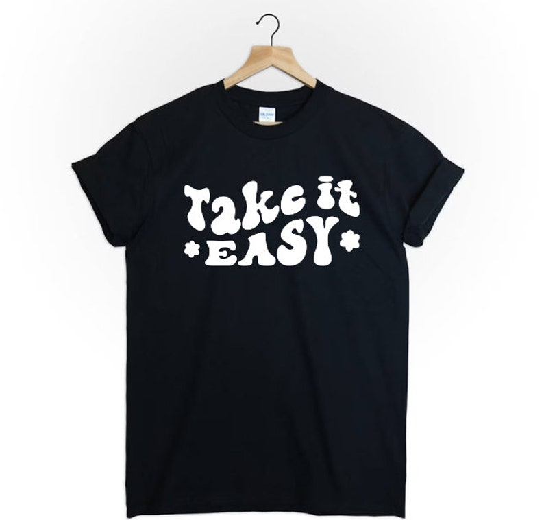 Take It Easy Svg, Take It Easy Retro Svg, Good Vibes Svg, Vintage ...