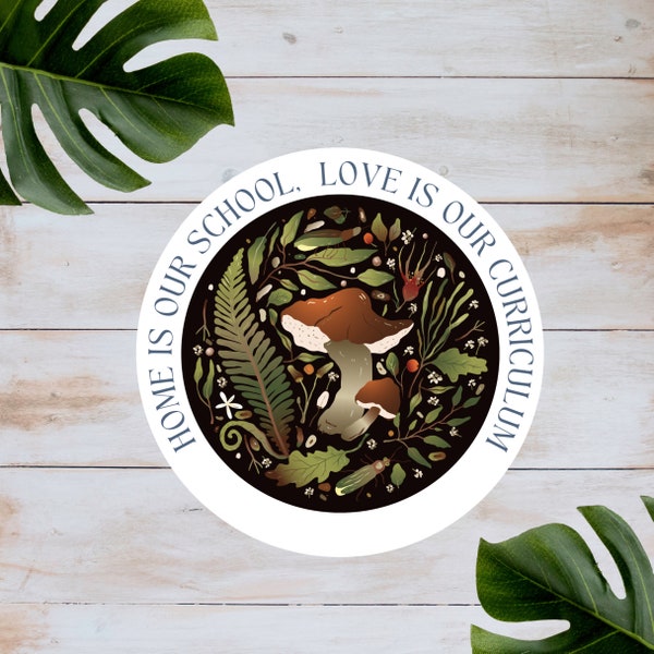 Homeschool Gifts for Mom Homeschooling Parent Gift Curriculum Nature Sticker for Journal Homeschool Sticker Fun for Kids Mothers Day present