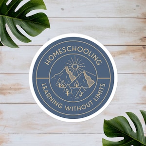 Homeschooling Cadeau voor kinderen Homeschool Sticker Grow At Home Leren Leuke Sticker voor Homeschooler Beloning Onderwijs Sticker voor kinderen