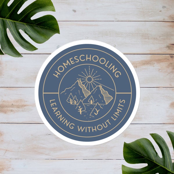 Homeschooling Gift For Kids Homeschool Sticker Grow At Home Learning Fun Sticker for Homeschooler Reward Education Sticker for Kids