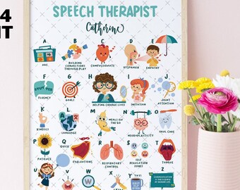 Speech Language Pathologist Gift for Speech Therapy Gift, SLP Gift for Speech Therapist Gift for SLP Grad, Speech Teacher, Speech Squad