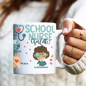 School Nurse Mug Nurse End of Year Gift for School Nurse Office Decor Nurse Appreciation Thank you Gift Nurse Coffee Cup Mother's Day Gift