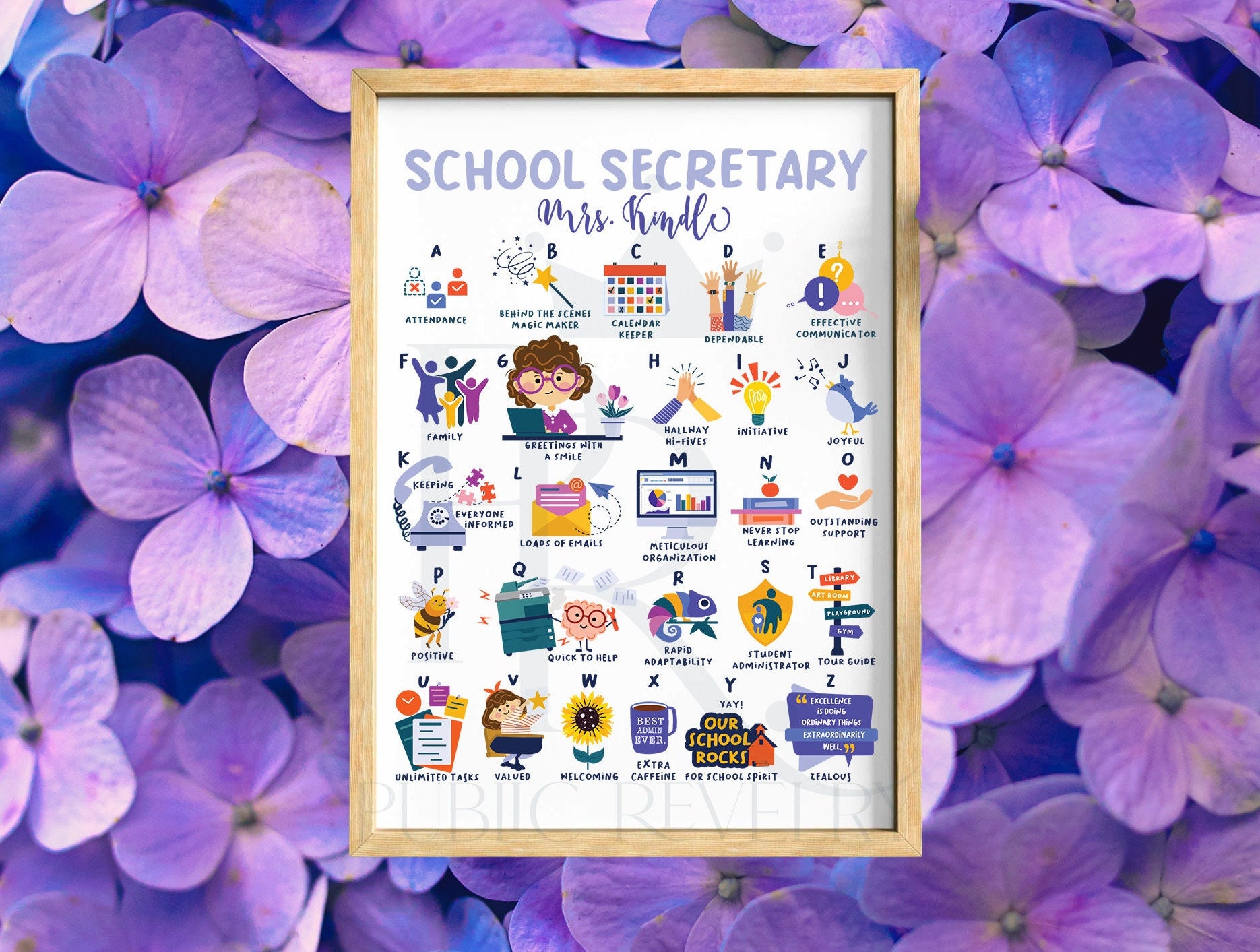 School Secretary Gift for Elementary Secretary Back to School Christmas Gift Front Office Staff End of Year  Admin Assistant Appreciation