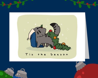 Printable Holiday Greeting Card | Christmas Card Printable- Digital Download