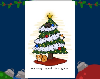 Printable Holiday Greeting Card | Christmas Card Printable- Digital Download