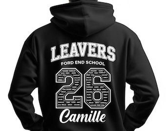 Ford End School Custom Leavers Hoodie - 2026