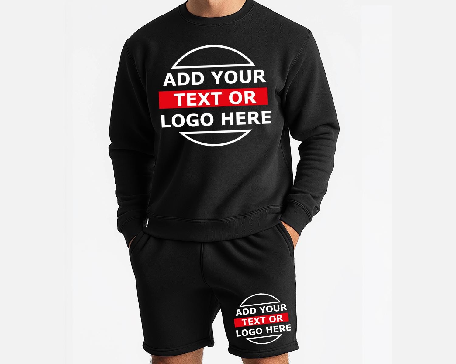 Matching shorts and sweatshirt best sale
