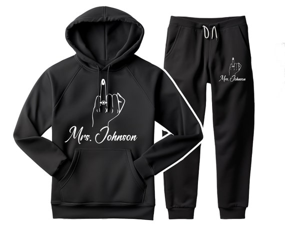His and hers matching jogger set sale