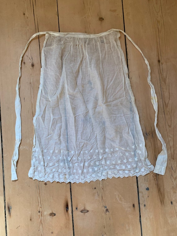 Antique Cotton Apron