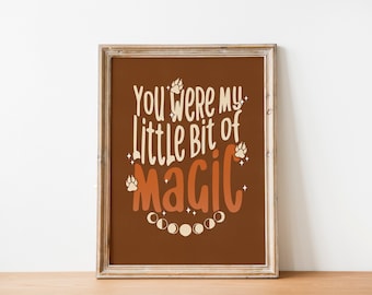 Grant Quote Poster | All the Young Dudes Inspired Print | Wizard Wall Art | ATYD The Marauders Era Wall Decor