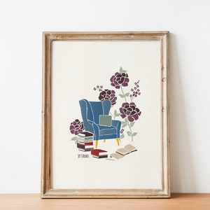 Jo's Books Poster / Little Women Inspired Print / L.M. Alcott / Little Women / Gift for book lovers / Literary Art Decor / Jo March Wall Art