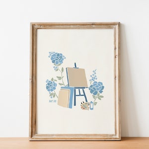 Amy&#39;s Art Poster / Little Women Inspired Print / Little Women / Gift for book lovers / Literary Art Decor / Amy Wall Art