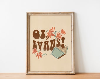 Citaat poster lelie | Op alle Young Dudes geïnspireerde print | Tovenaar kunst aan de muur | ATYD The Marauders Era wanddecoratie