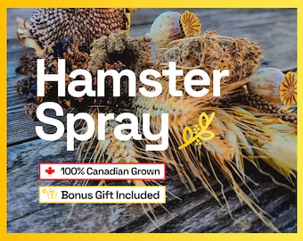 Organic Hamster Spray Collection | 100% CANADIAN GROWN