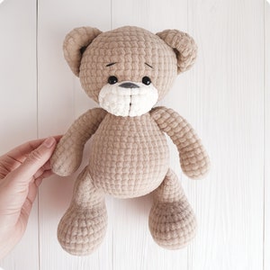 Adorable Amigurumi Bear Crochet Pattern PDF - 2024 Edition | Handmade Gift for Kids | Souvenir Animal Toy | Easy Crochet Instructions