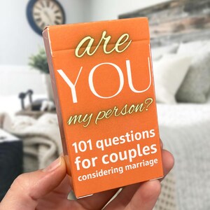 ¿Eres mi persona? 101 preguntas para parejas que están considerando casarse