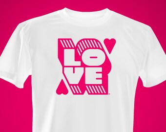 Love T-shirt - Pink