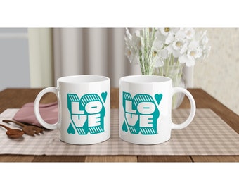 Love Mug - Teal