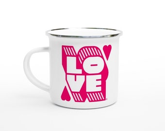 Love Camping Mug - Pink