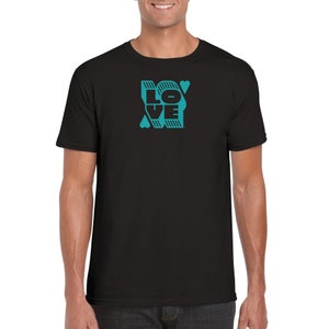 Love T-shirt Teal image 6