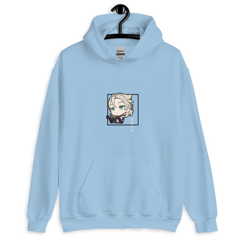 Albedo Unisex Genshin Impact Inspired fanmade Hoodie/Sweatshirt/Pullover