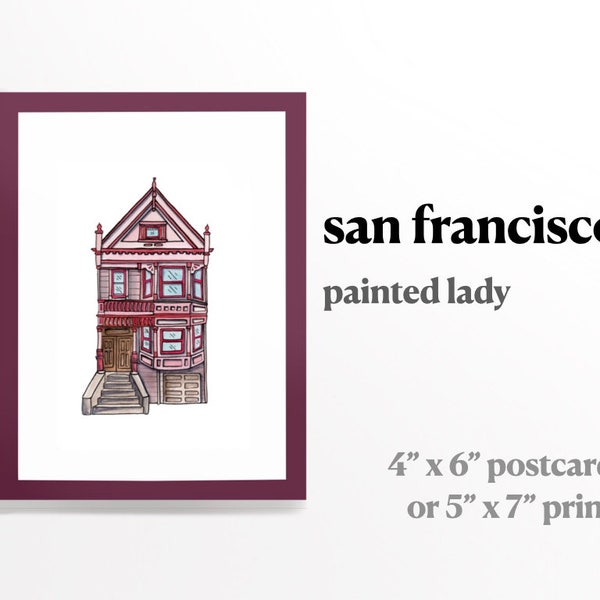 Sf Row House Etsy