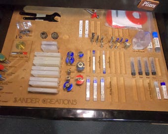 Organizador de fresadoras e brocas CNC