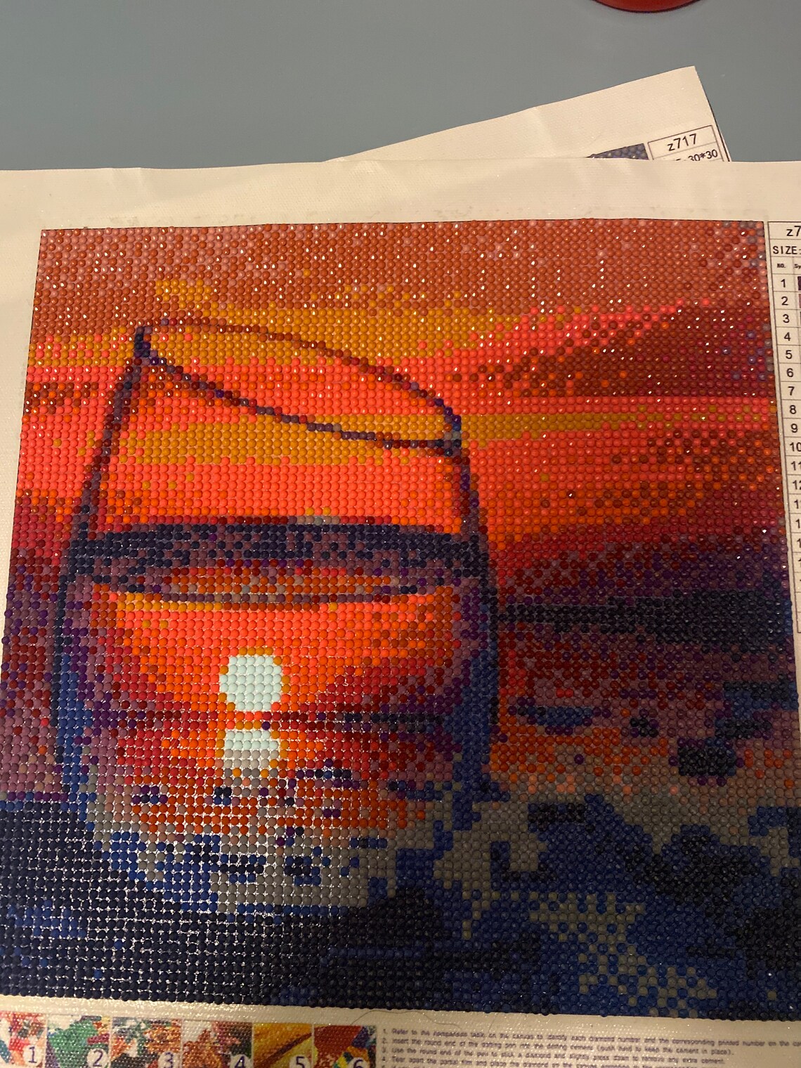 Completed Diamond Paintings Etsy