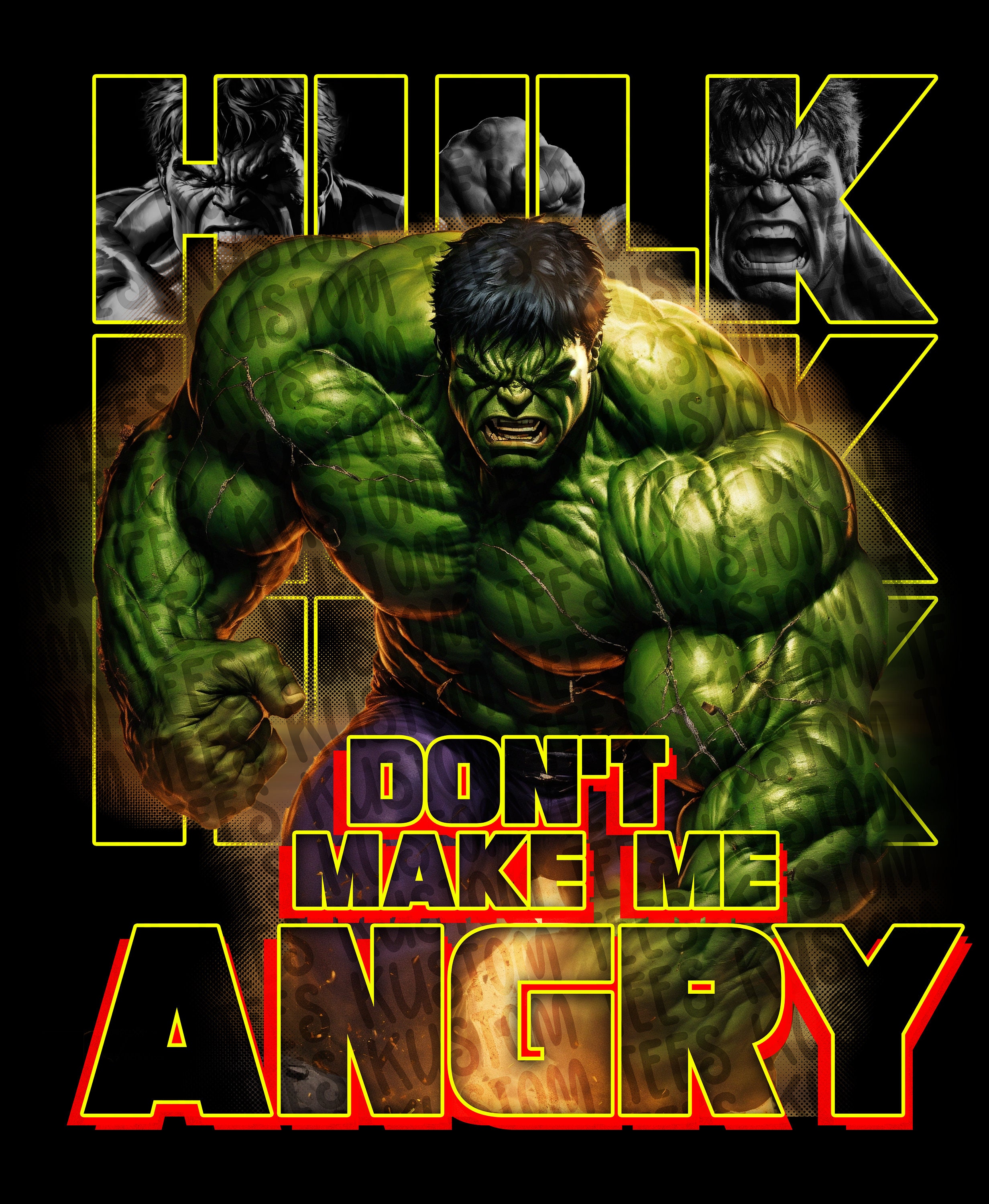 Design - T Hulk Etsy Shirt