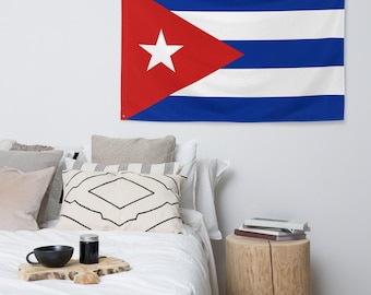 Cuba Flag, Double Sided Polyester Banner, Indoor Outdoor Wall Decor (3x5 ft)