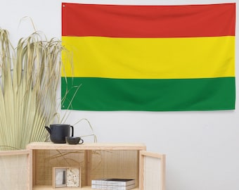 Bolivia Flag, Double Sided Polyester Banner (3x5 ft)