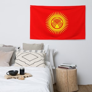 Flag of Kyrgyzstan