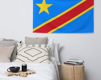 Democratic Republic of the Congo Flag