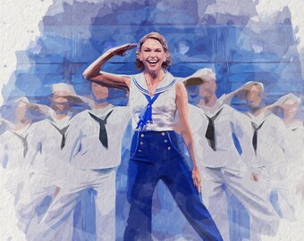 Anything Goes Musical Poster - Etsy