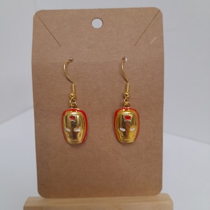 Ironman earrings